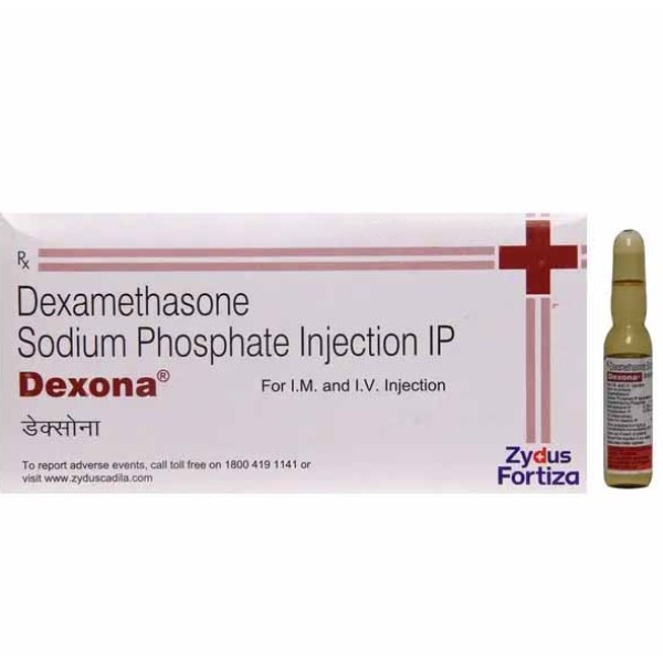 Dexasone 8mg Generic Injection - (Pack of 8 Ampoules - 2ml Each)