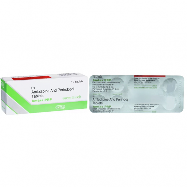 Amlodipine (5mg) + Perindopril erbumine (4mg) Tablets