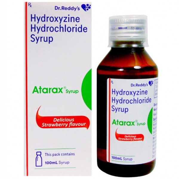 Atarax 10 mg/5 ml (100ml) Syrup - (BRAND)