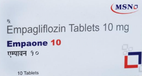 Box of Jardiance 10 mg generic pills 
