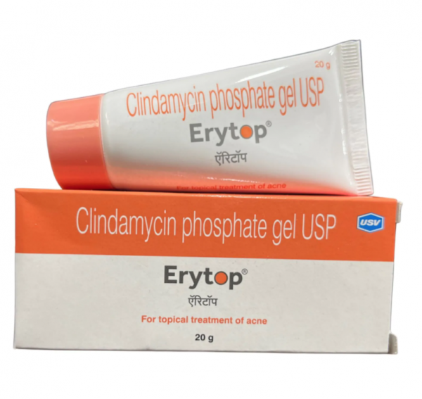 A box of Clindamycin (1%) + Zinc acetate (1%) Cream- 15gm