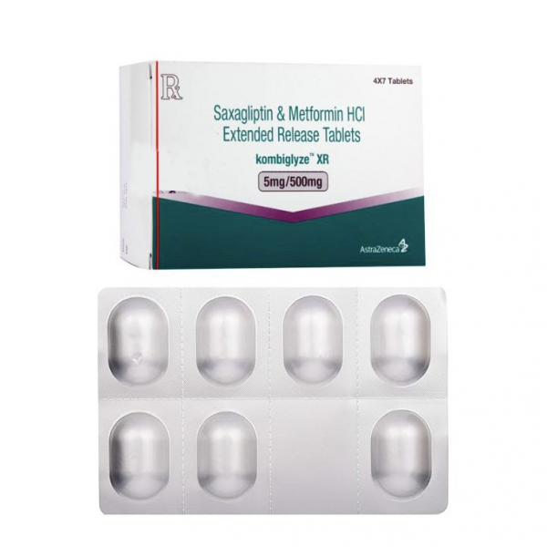 Kombiglyze XR 5mg/500mg Tablets - BRAND