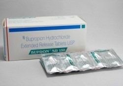 Box and blister strips of generic Bupropion Hydrochloride Sustained-Release 150mg tablet