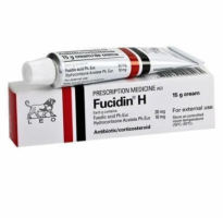 Fucidin H 1 Percent / 2 Percent (15 gm) Cream tube - (BRAND)