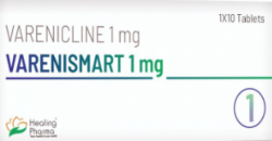 A Pack of  generic Varenicline 1mg Tablets