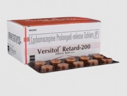 A box of generic Carbamazepine 200 mg Tablet