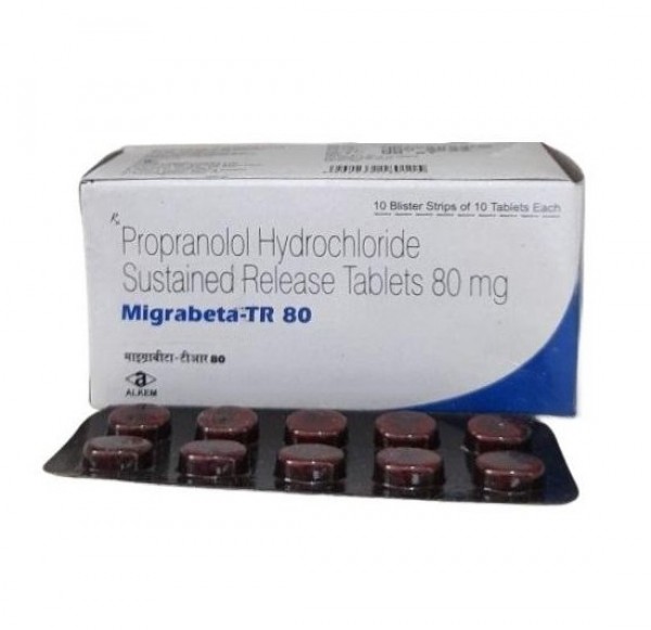 Inderal 80mg Generic Tablets