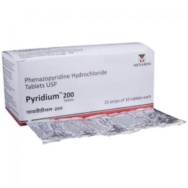 Pyridium 200mg Tablets - BRAND