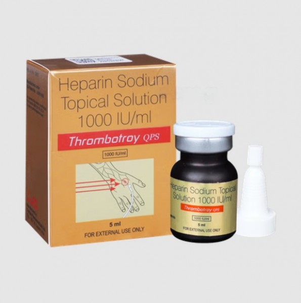 Heparin 1000 IU/ml (5 ml) Generic Solution